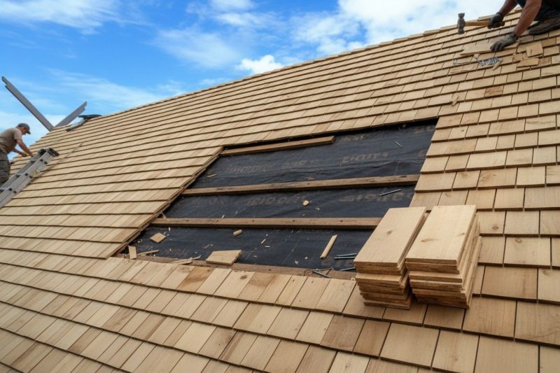 Wood Shingles Repair